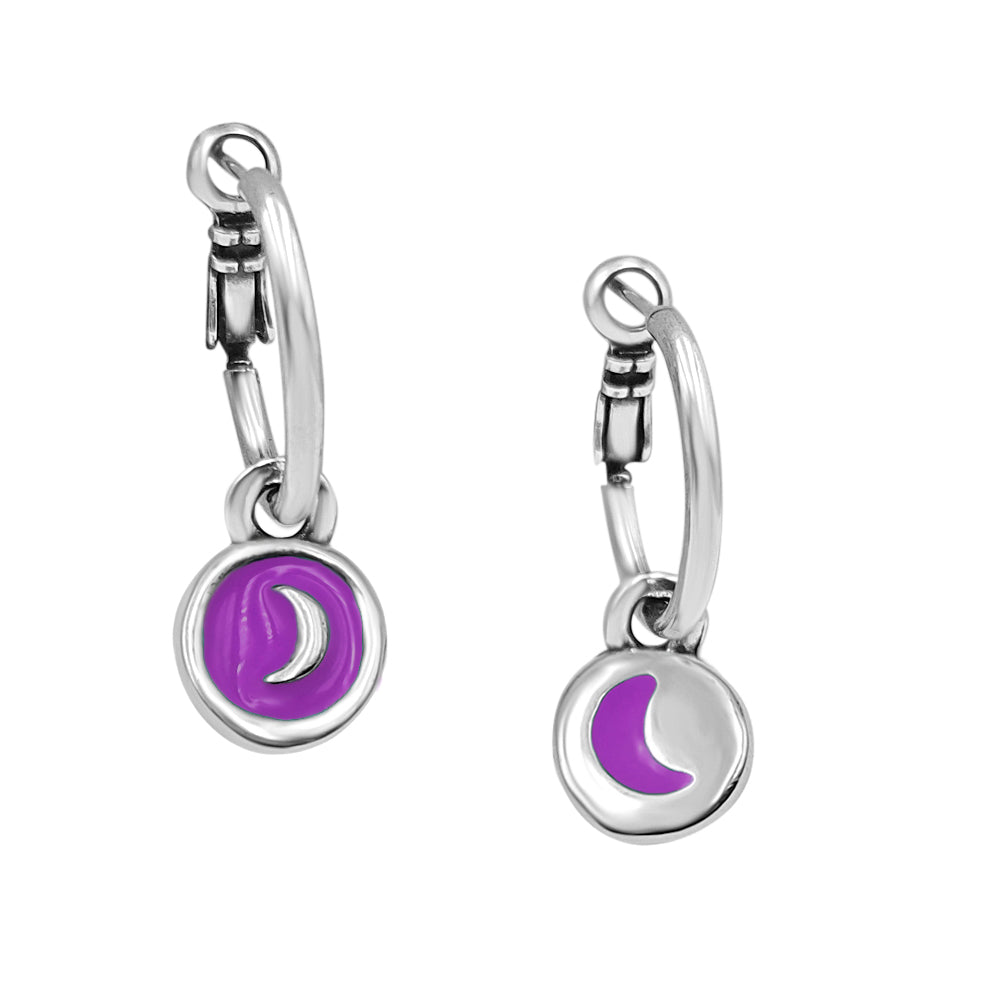 Aretes "Luna" Plata