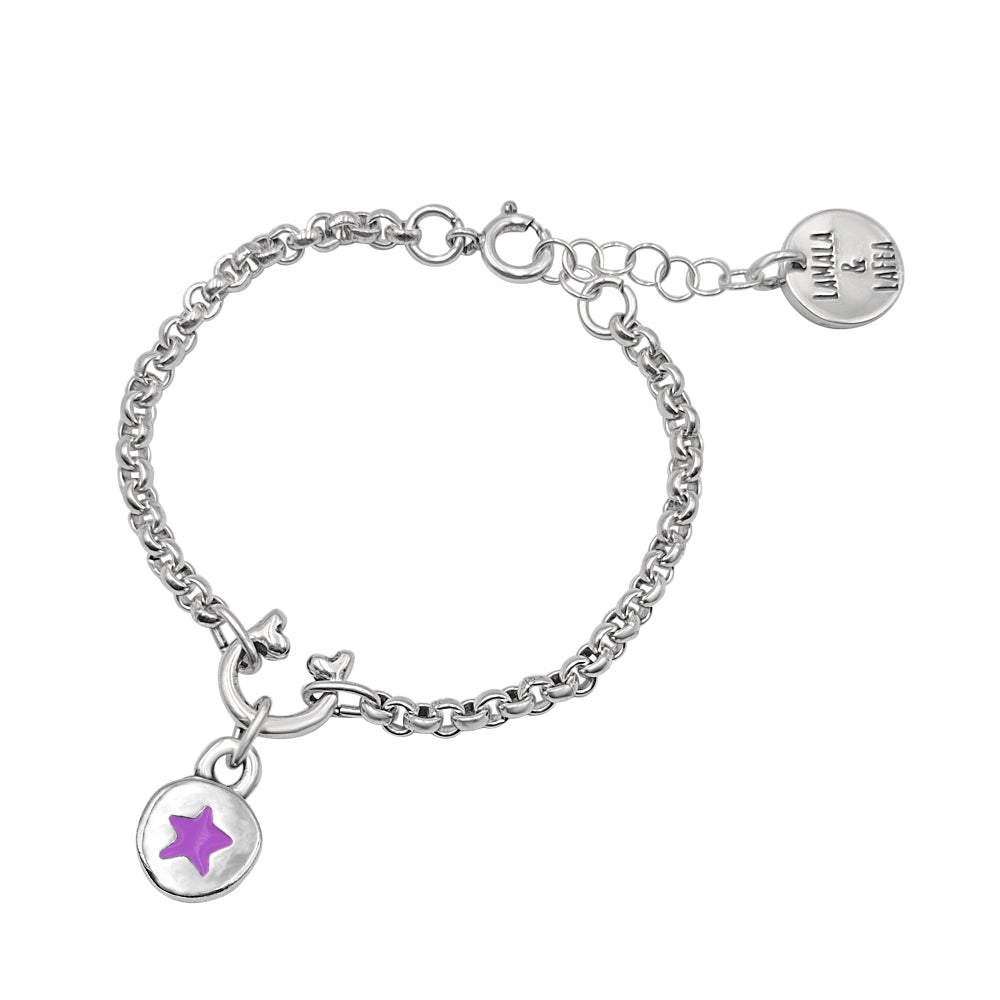 Pulsera Básica “Star” Plata