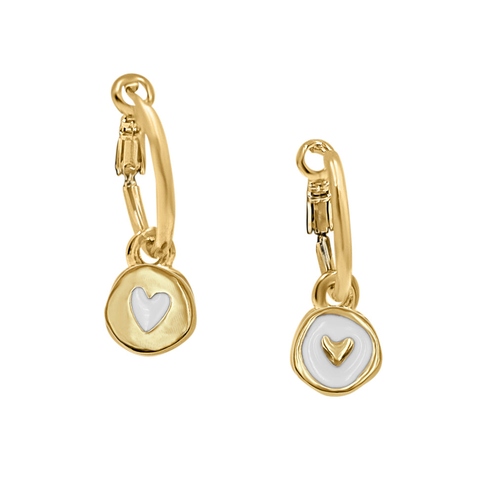 Aretes "Cuore" Oro