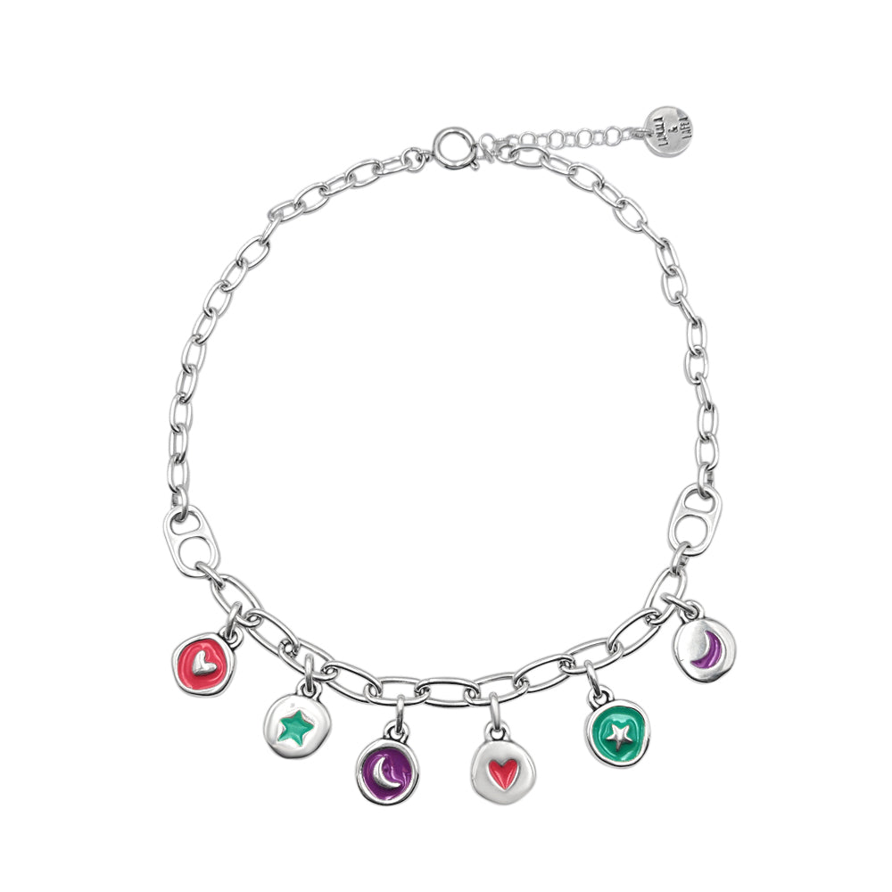 Collar “Summer Party” Plata