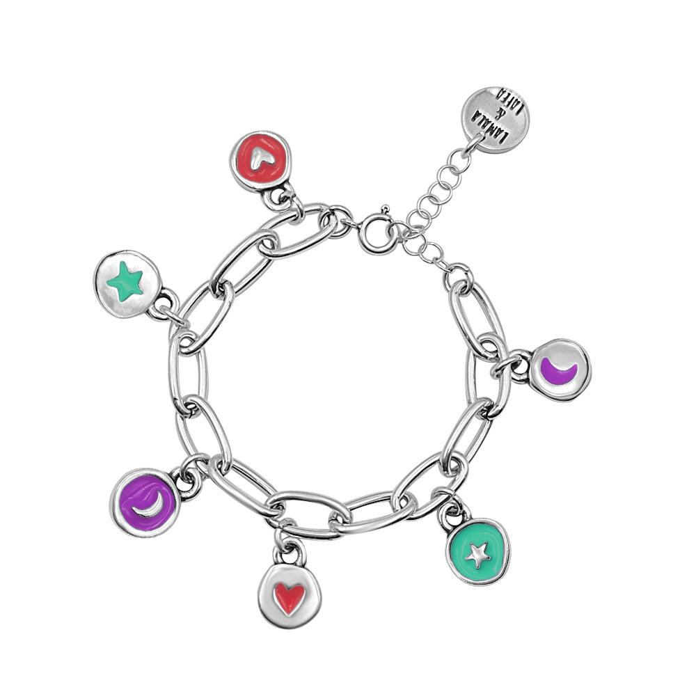 Pulsera “Summer Party” Plata