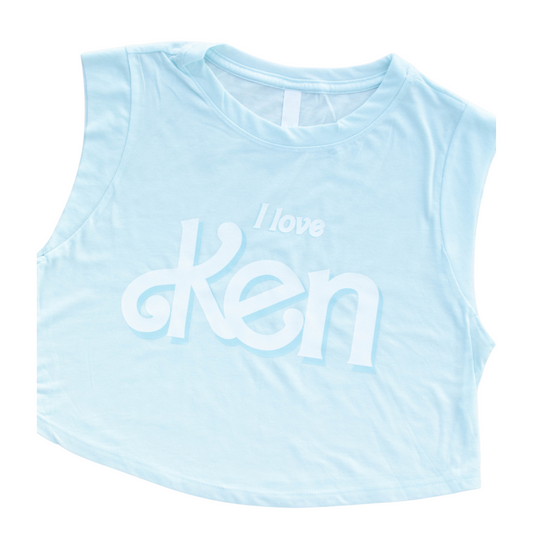 I Love Ken Crop Top