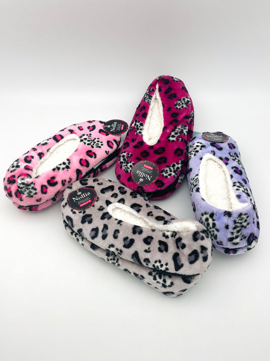 Leopard Slippers