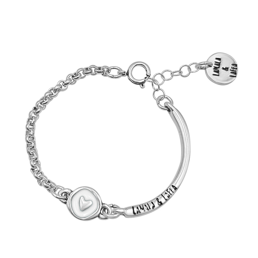 Pulsera “Summer Love” Plata