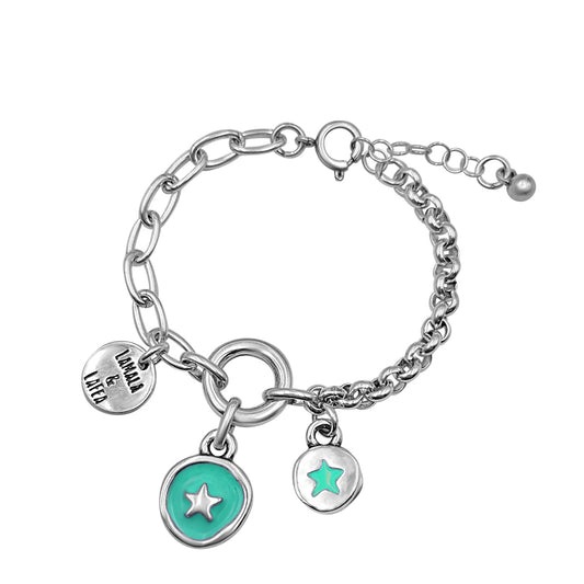 Pulsera “Destello” Plata