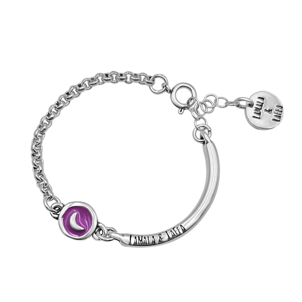 Pulsera “Bohemian Night” Plata