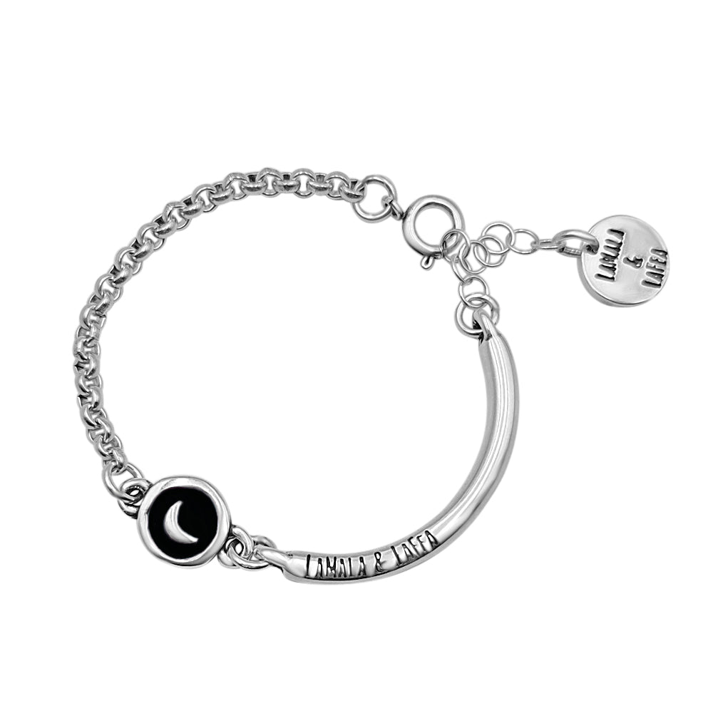 Pulsera “Bohemian Night” Plata