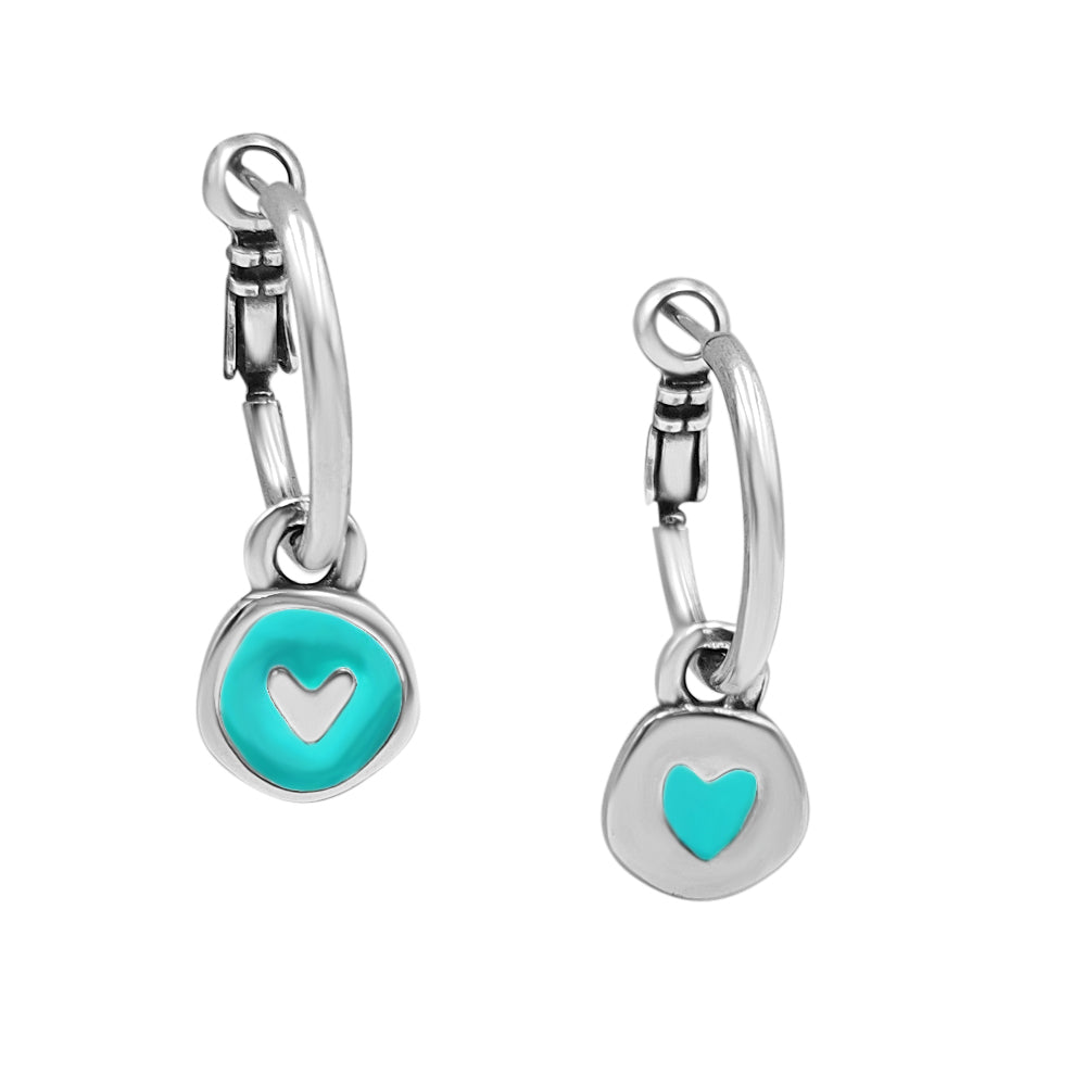 Aretes "Cuore" Plata