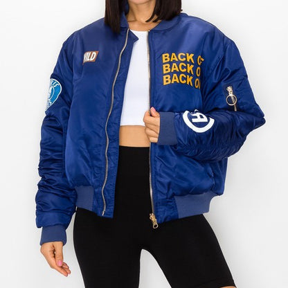 Back OFF Reversible Puffer Jacket