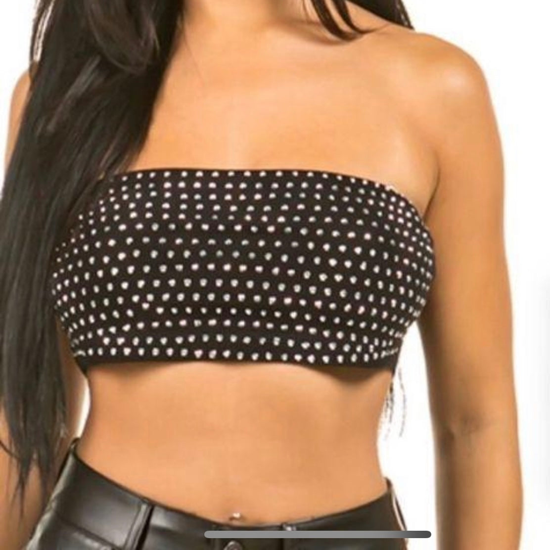 Rhinestone Tube Top