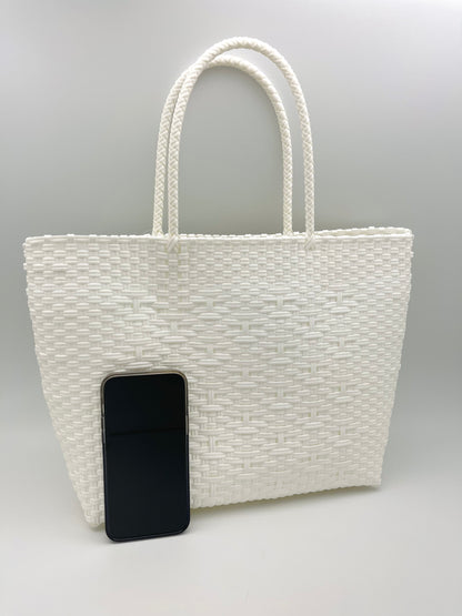 Woven Recycled Plastic Tote