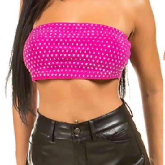 Rhinestone Tube Top