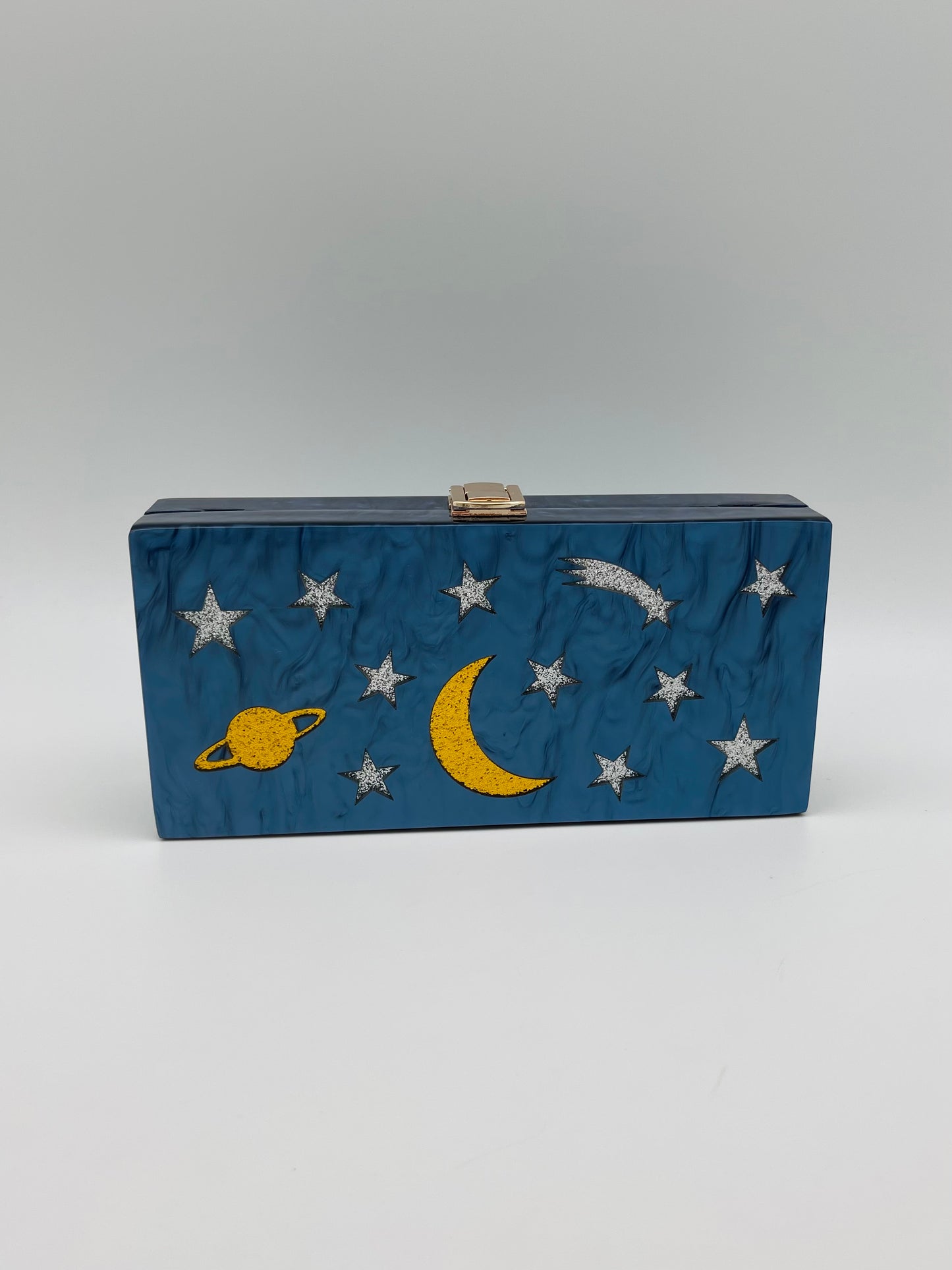 Over The Moon Acrylic Purse