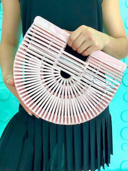 Acrylic Fan Basket