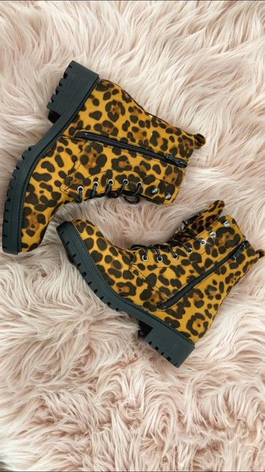 Leola Leopard Boots